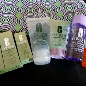 8 piece Clinique Skincare Bundle NWT